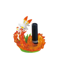 Authentic Pokemon figures re-ment Desktop to the galar region